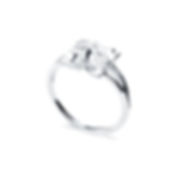 Mille-Feuille Fashion｜Scratching Cloth Square Ring | Silver