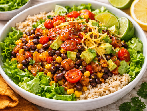 Deconstructed Bean & Veggie Tacos (No Shells Needed)