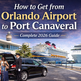 transportation Orlando to Port Canaveral luxury car service Port Canaveral private transportation to cruise port Orlando limo service Port Canaveral