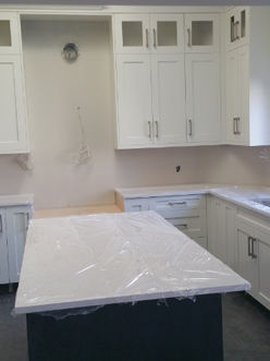 Custom kitchen Oakville home renovation.