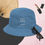 Thumbnail: Yes. This is my real Hair.. Denim bucket hat copy