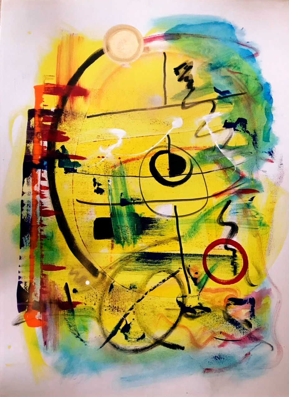 Passion (series), Acrylic on canvas