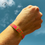 Miniaturbild: gewebtes festival armband good vibes in pink
