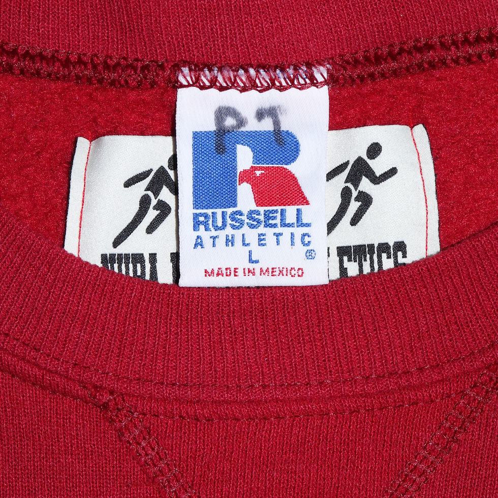 Thumbnail: NURA KHATHA Athletics Puff Print Graphic Vintage Sweatshirt [L]