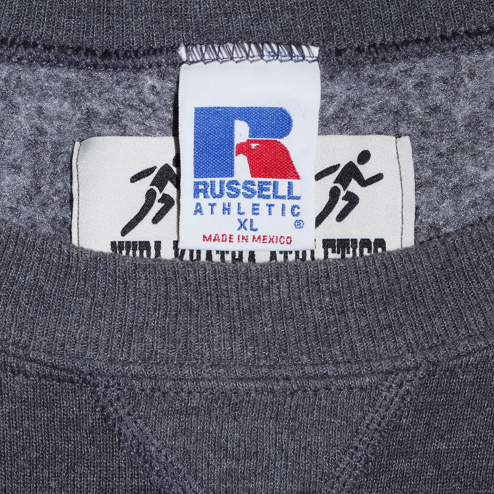Thumbnail: NURA KHATHA Athletics Puff Print Graphic Vintage Sweatshirt [L,XL]