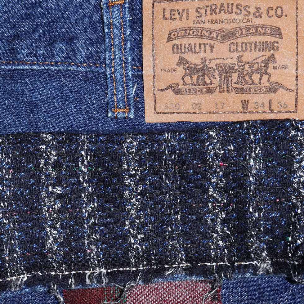 Thumbnail: NURA KHATHA Vintage Levi’s Orange Tab Patch Work Denim [32 X 32]