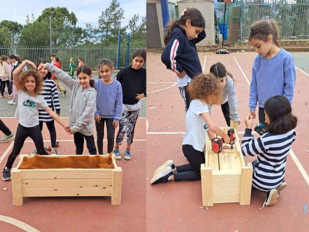 סדנאות נגרות של סטודיו9 לבתי ספר יסודיים