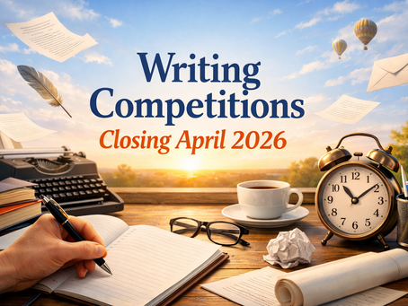 Writing Competitions Closing Next Month (April 2026)