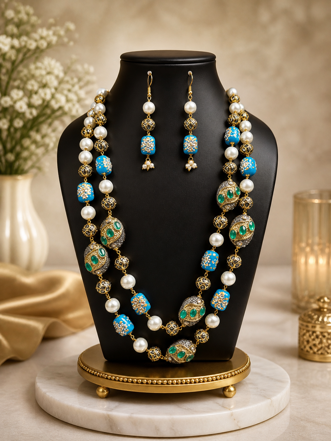 Indian Jewelry - Stone (Multicolour)