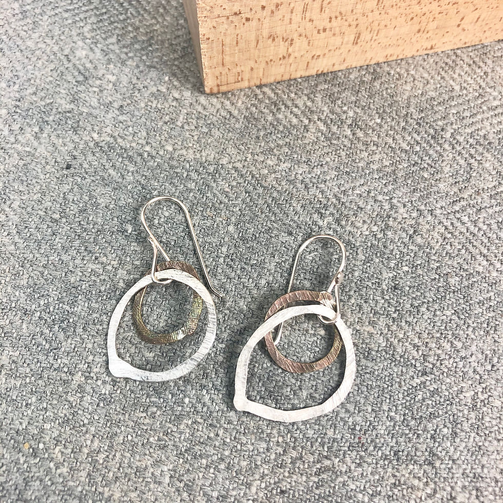 Thumbnail: classic circle earrings #17
