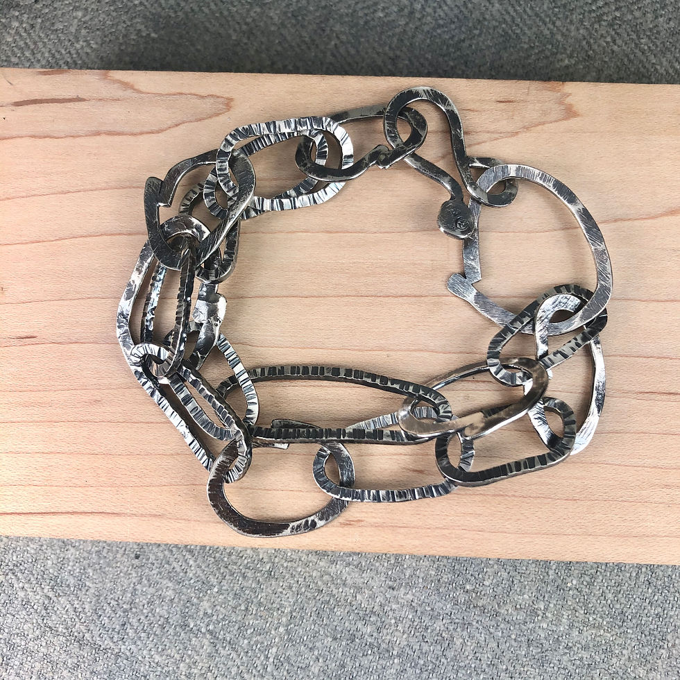 Thumbnail: industrial chic bracelet #1