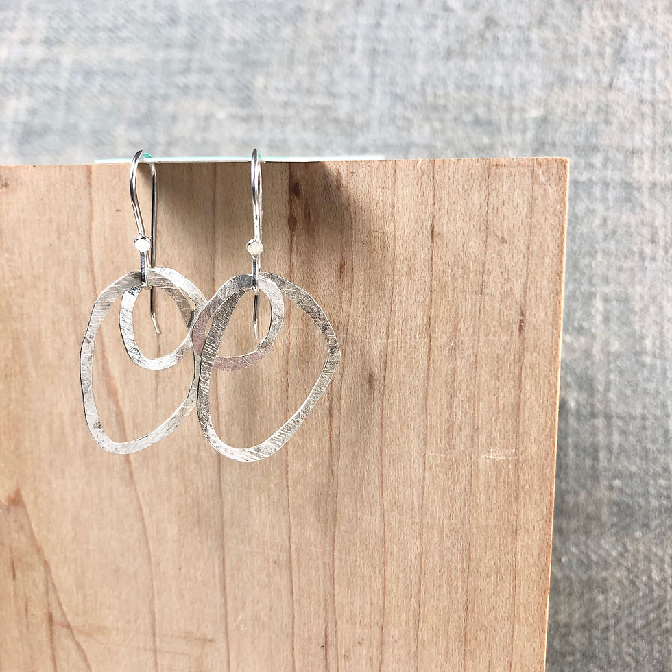 Thumbnail: classic cirlce earrings #8