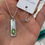 Thumbnail: Green tourmaline pendant