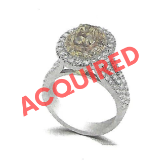 ACQUIRED (1.37ct Fancy Deep Brown Diamond Ring)