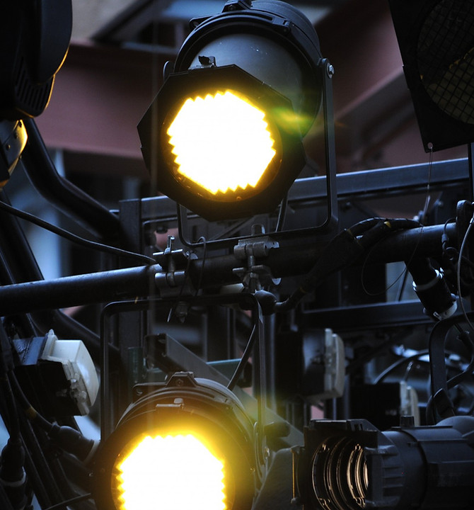 Stage Lighting Setup