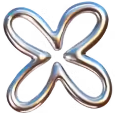 Metallic Abstract Flower.avif