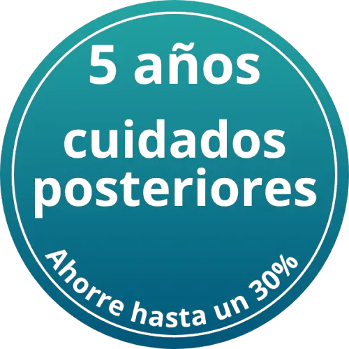 5 años garantía de cuidado posterior.webp