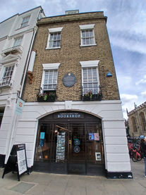 The country’s oldest bookshop site,  selling books since 1581.