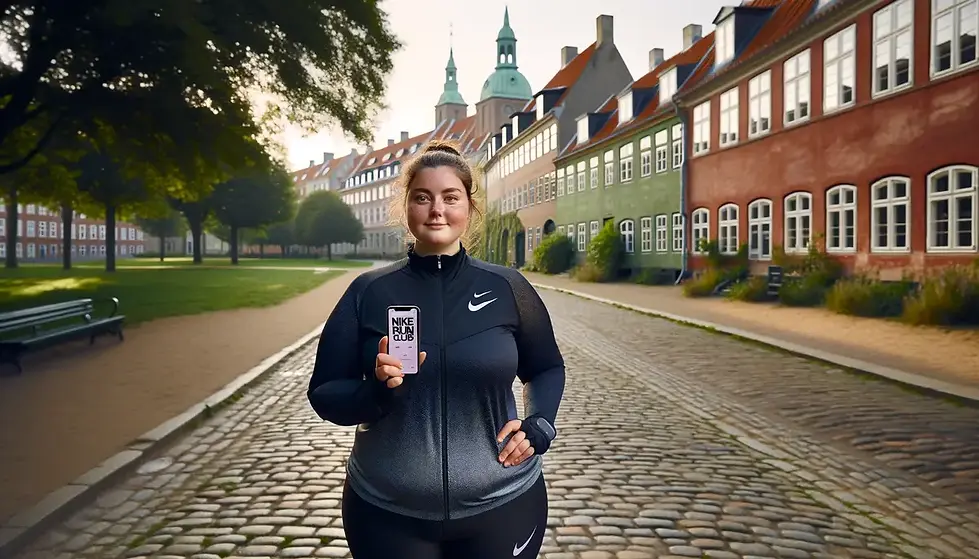 nike Run club løbe app