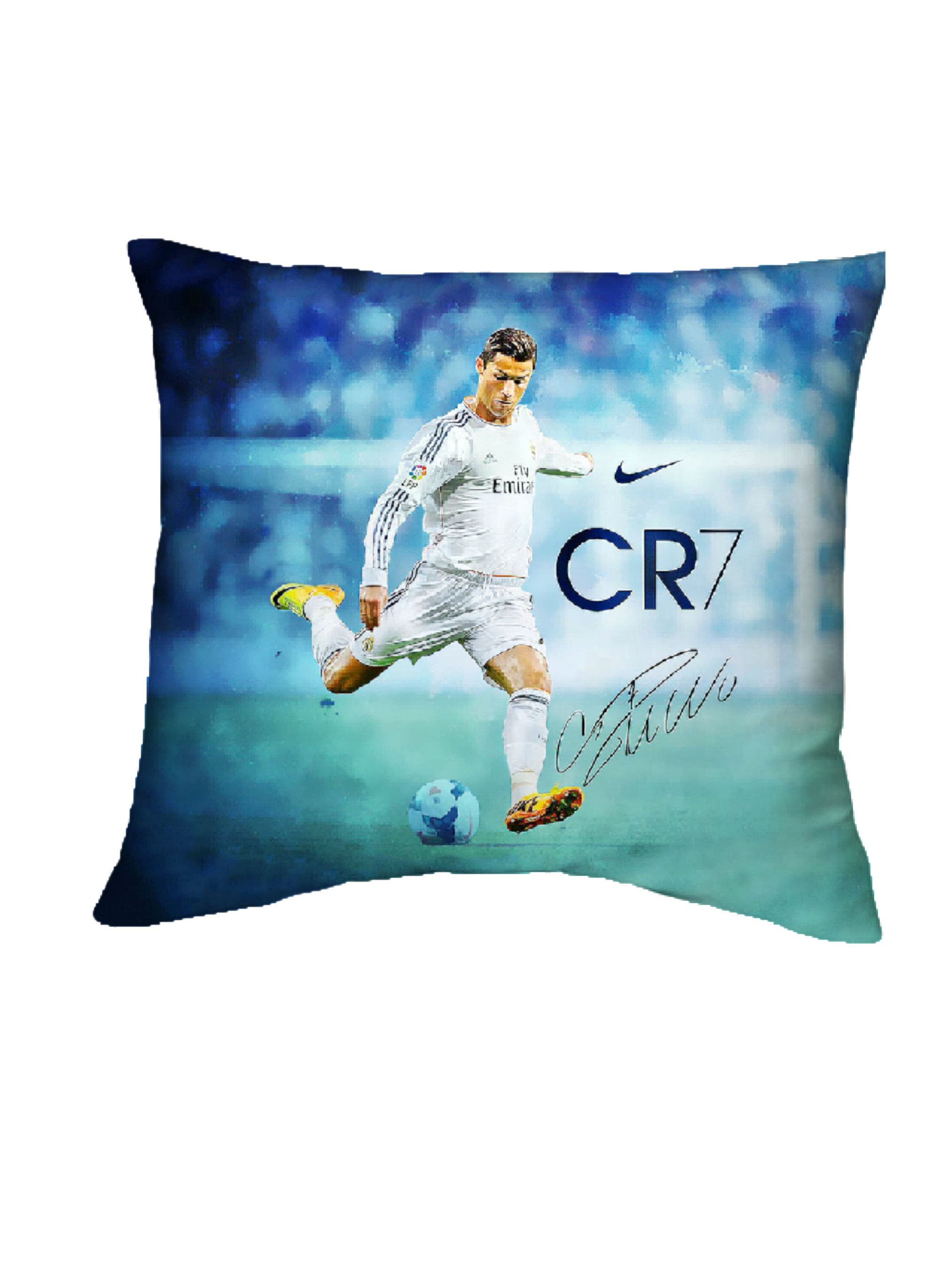 ESSENTIELE CRISTIANO RONALDO (CR7) EDITION FC CUSHION COVER (16*16 INCHES)
