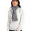 Thumbnail: ESSENTIELE WOMEN'S DENIM BLUE & BEIGE DOBBY WEAVE MUFFLER