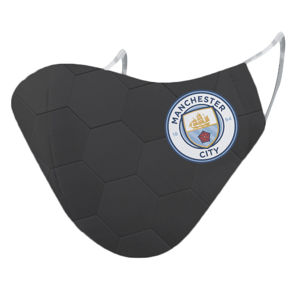 ESSENTIELE MANCHESTER CITY GK 20/21 2PLY REUSABLE FACE MASK (PACK OF 1)