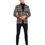 Thumbnail: ESSENTIELE Men's Chocolate  Brown Checkered Woollen Blazer