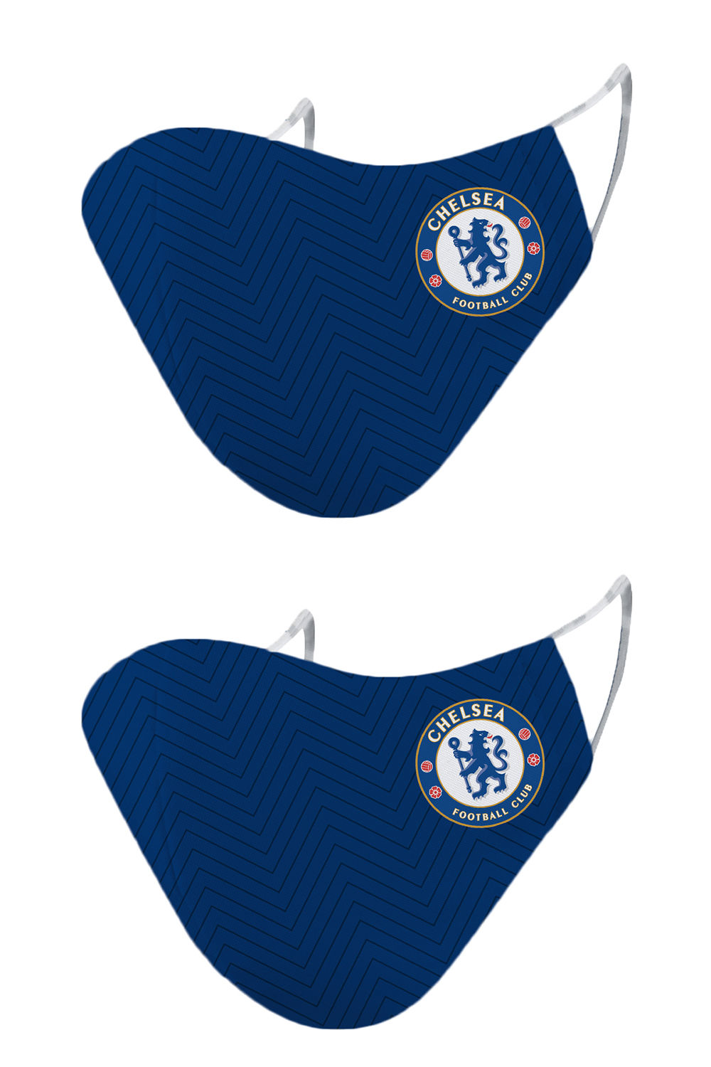 ESSENTIELE CHELSEA FC HOME KIT 20/21 2PLY REUSABLE FACE MASK (PACK OF 2)