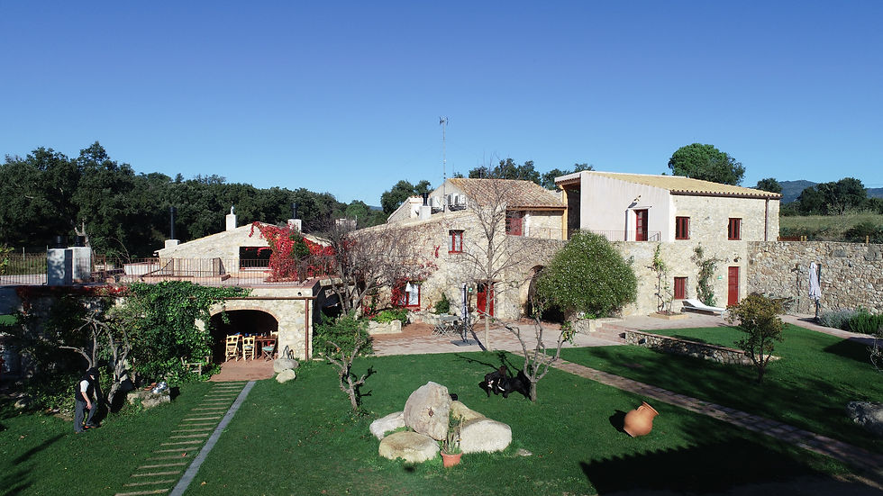 Vista de la Casa rural Mas Marti