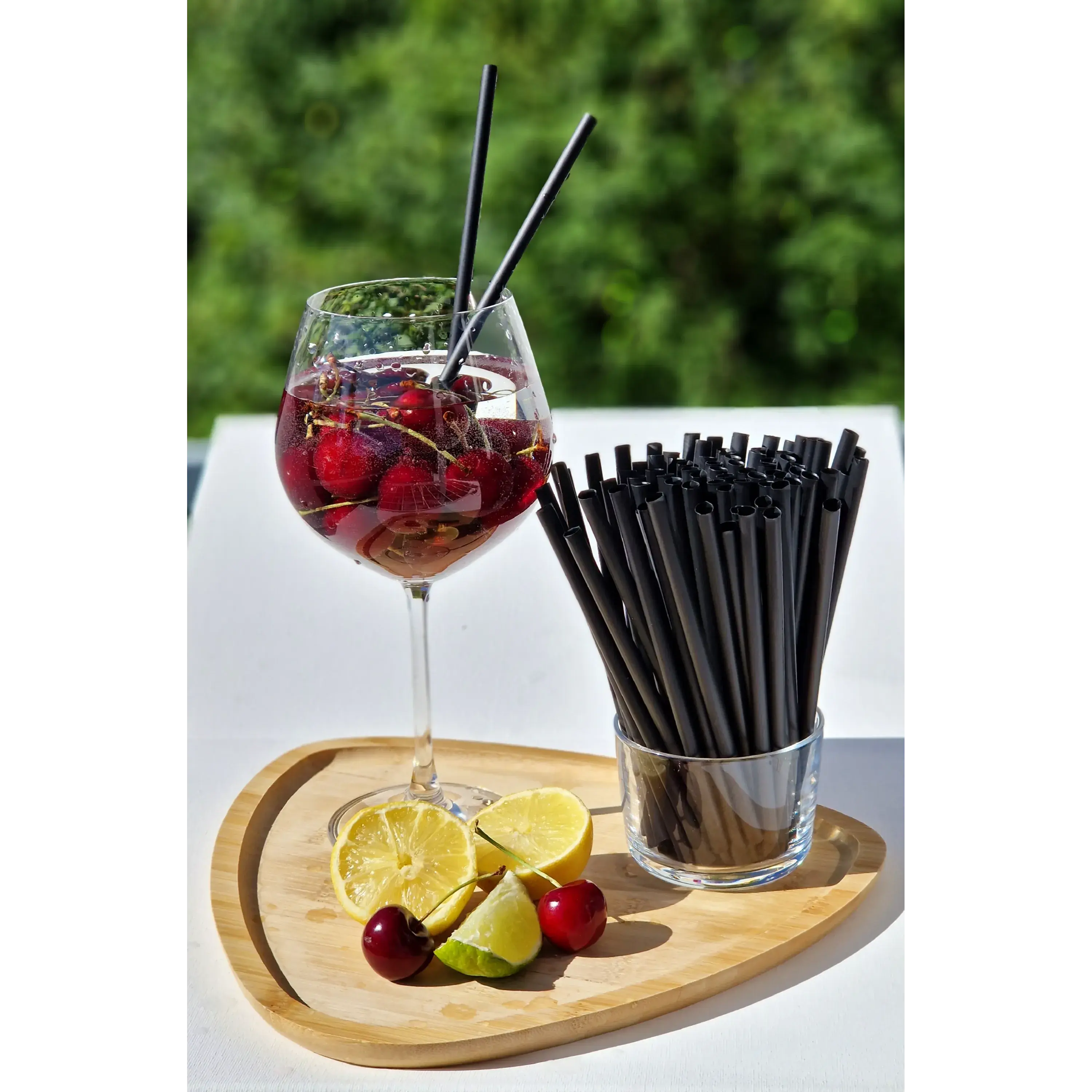 PAILLES À COCKTAIL LONGUES 500pcs