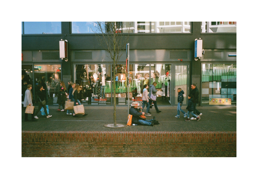 Busker, Amsterdam 2016