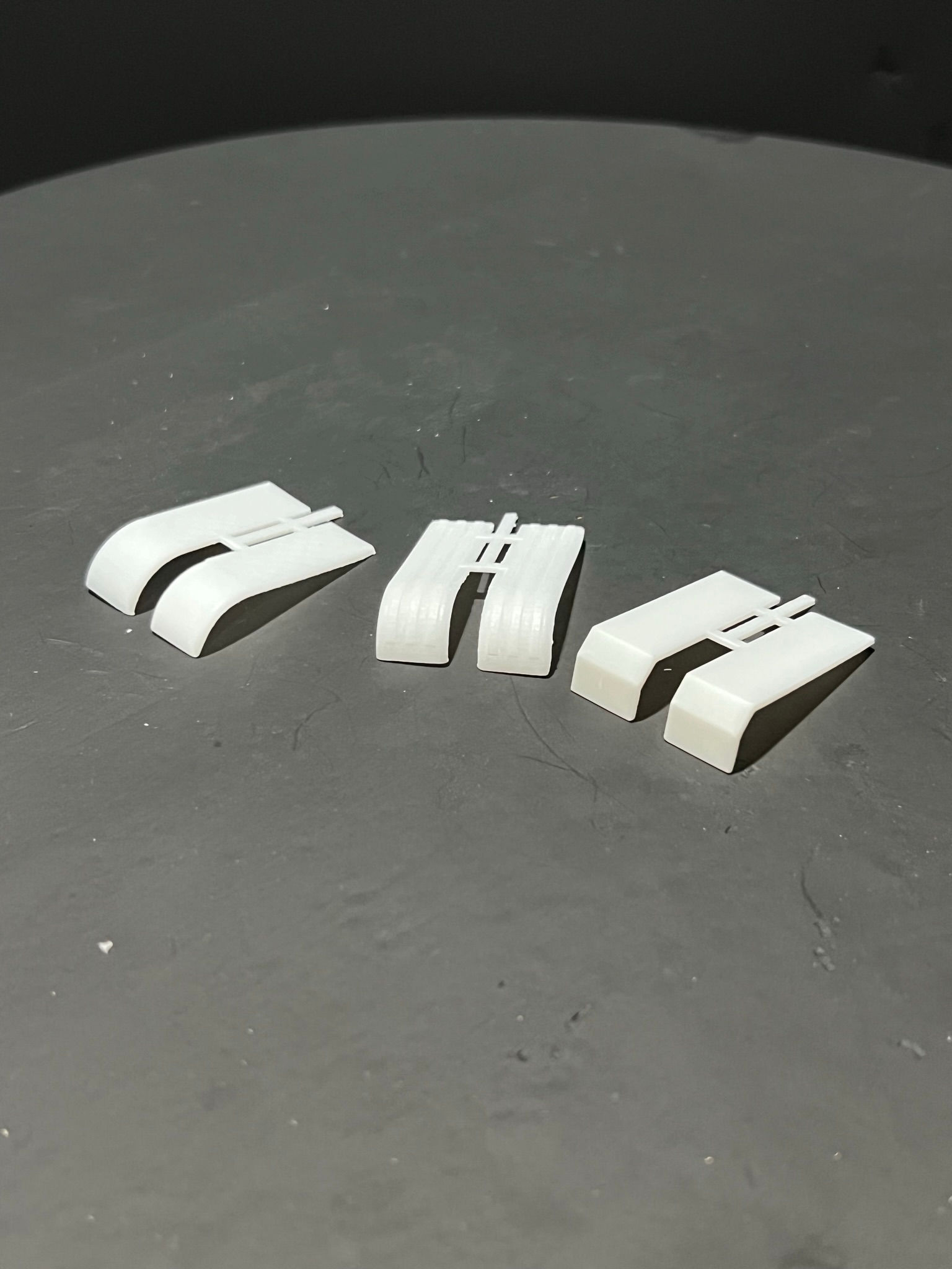 FENDERS, TRAILER, FRONT, 3 PIECES