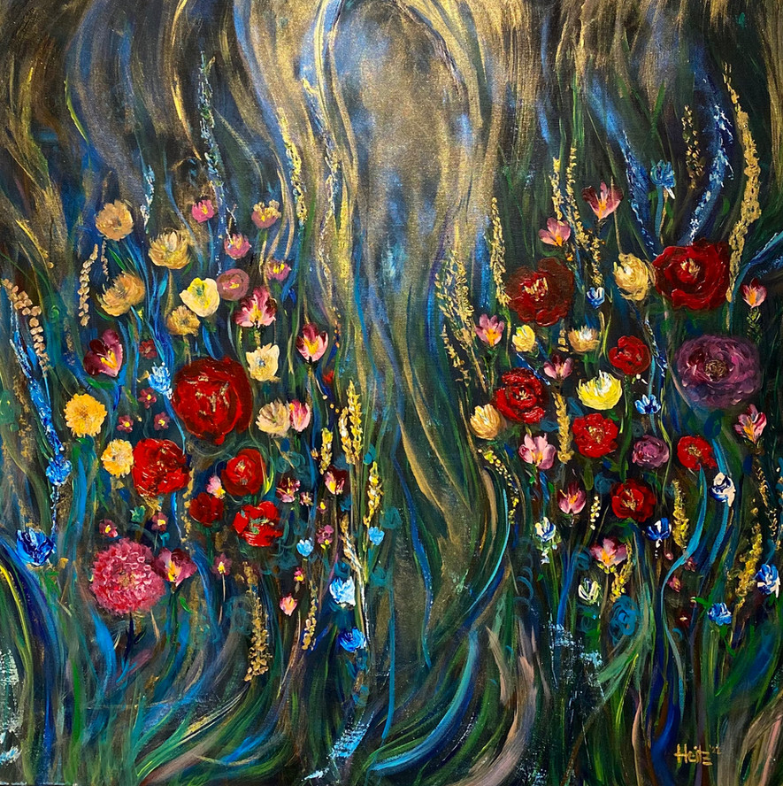 A Wise Soul 80x80 cm