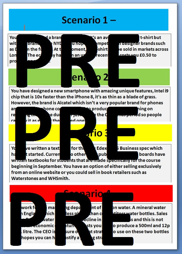 Thumbnail: 1.3.3 Pricing strategies - Theme 1 Edexcel A Level Business