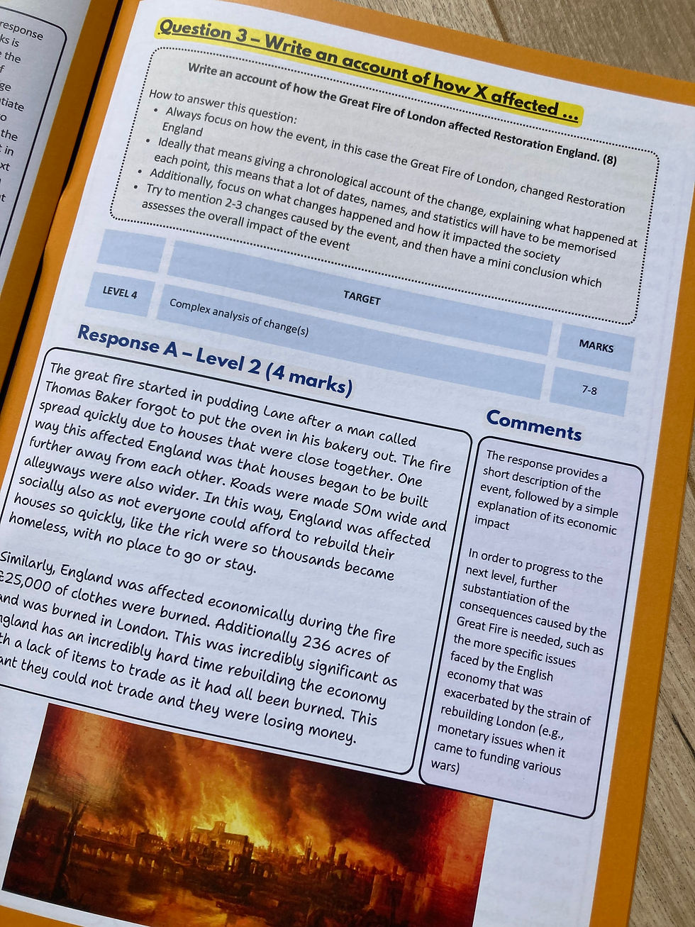 Thumbnail: AQA GCSE History Exam Skills Book