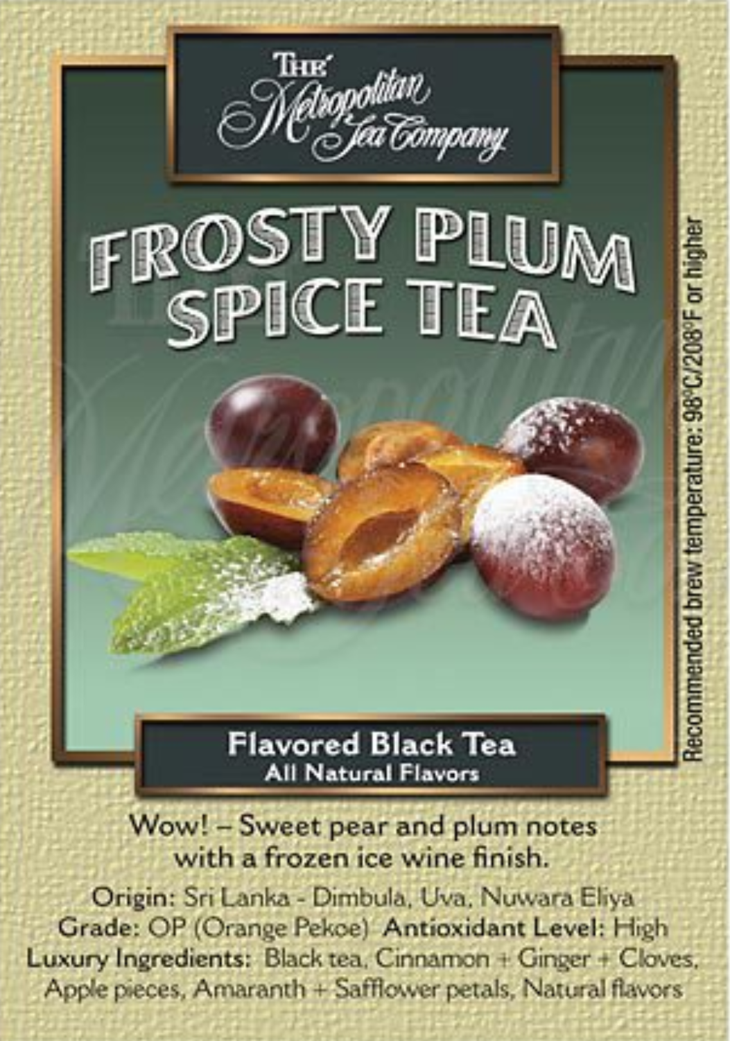 Frosty Plum Spice