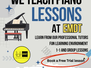 You can learn an Instrument at any age at East Midlands Drum Tuition