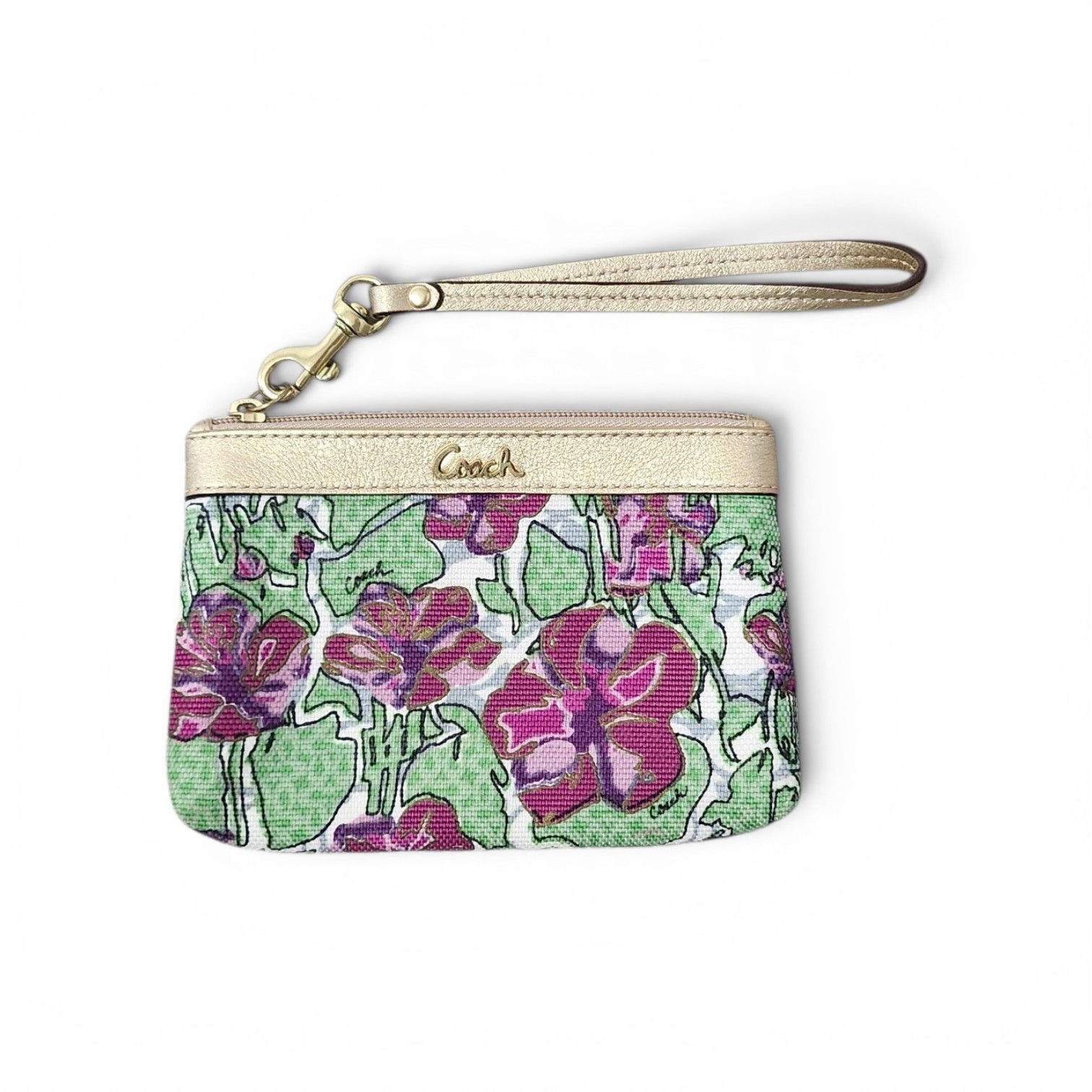 Rare Coach Limited Edition Ashley Iris Wristlet