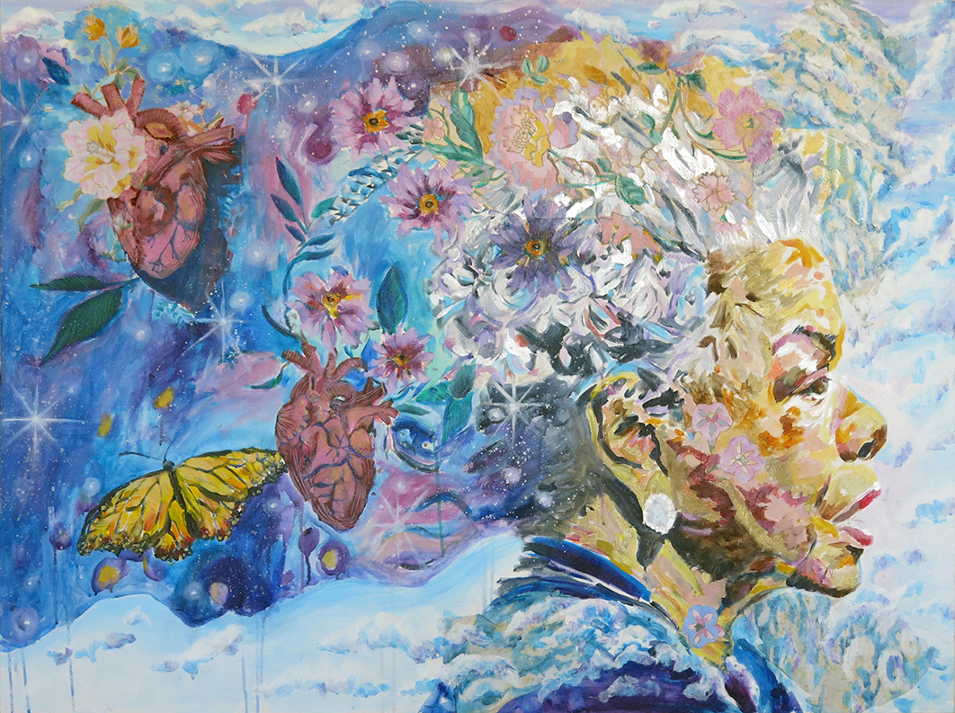Maya Angelou Memorial Mural