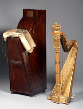 Harp for the Princess Victoria, the Princess Royal