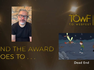 DEAD END Wins Best Animated Content at T.O Web Fest