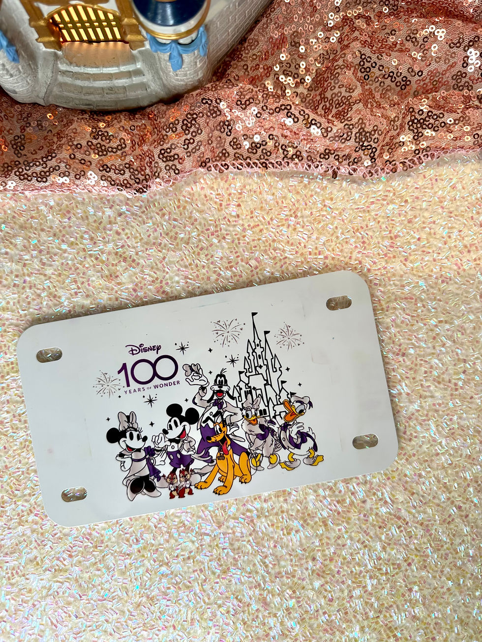 Disney 100 Celebration Mickey Mouse & Friends Disney Stroller Spotter tag wagonstroller wonderfold tag