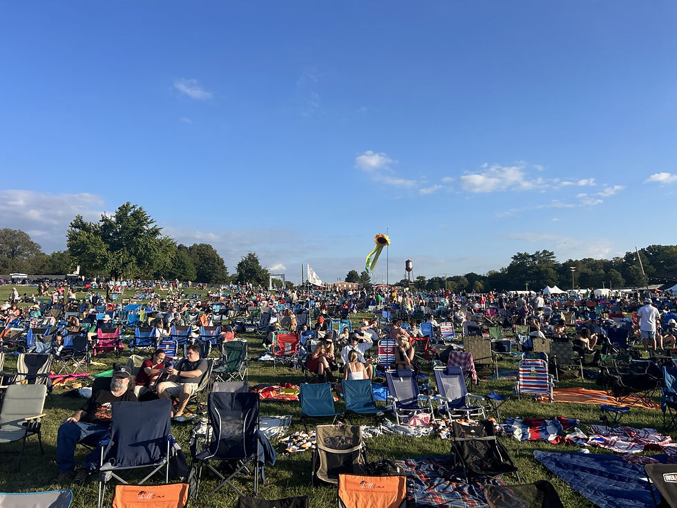 Perfect weather and a large crowd at Pilgrimage Music & Cultural Festival, 2025.