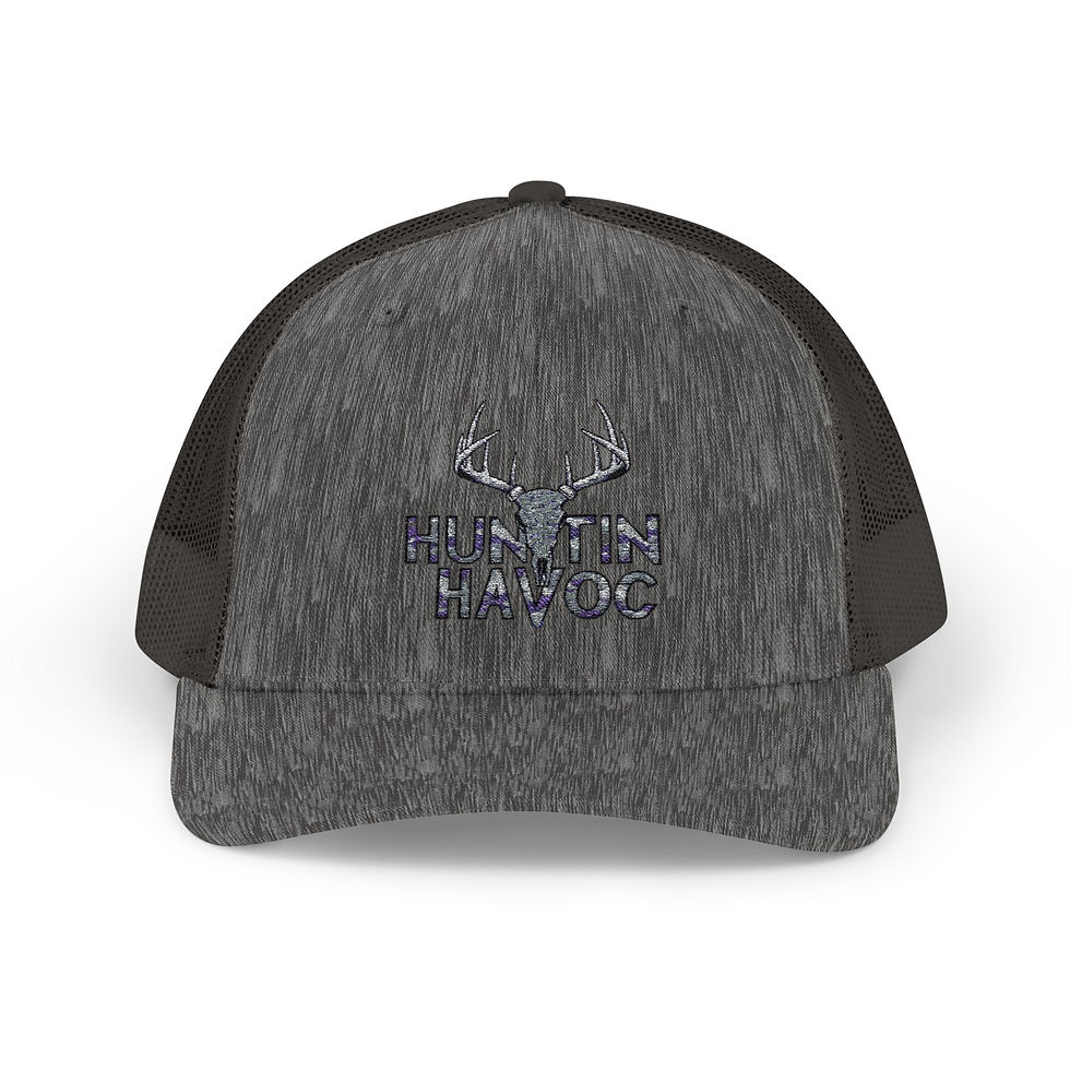 Thumbnail: Hunting Havoc Snapback Trucker Cap - Stylish Outdoor Gear for Hunters