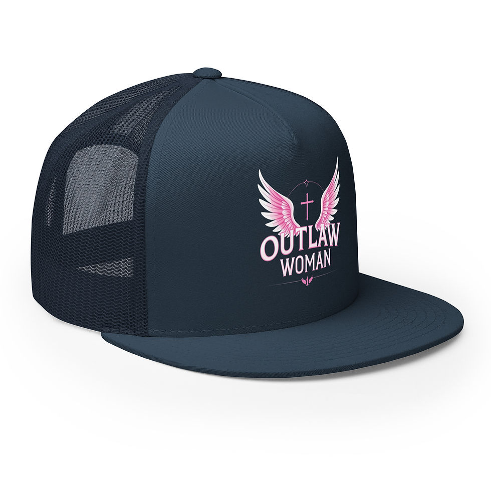Thumbnail: Outlaw Woman Trucker Cap