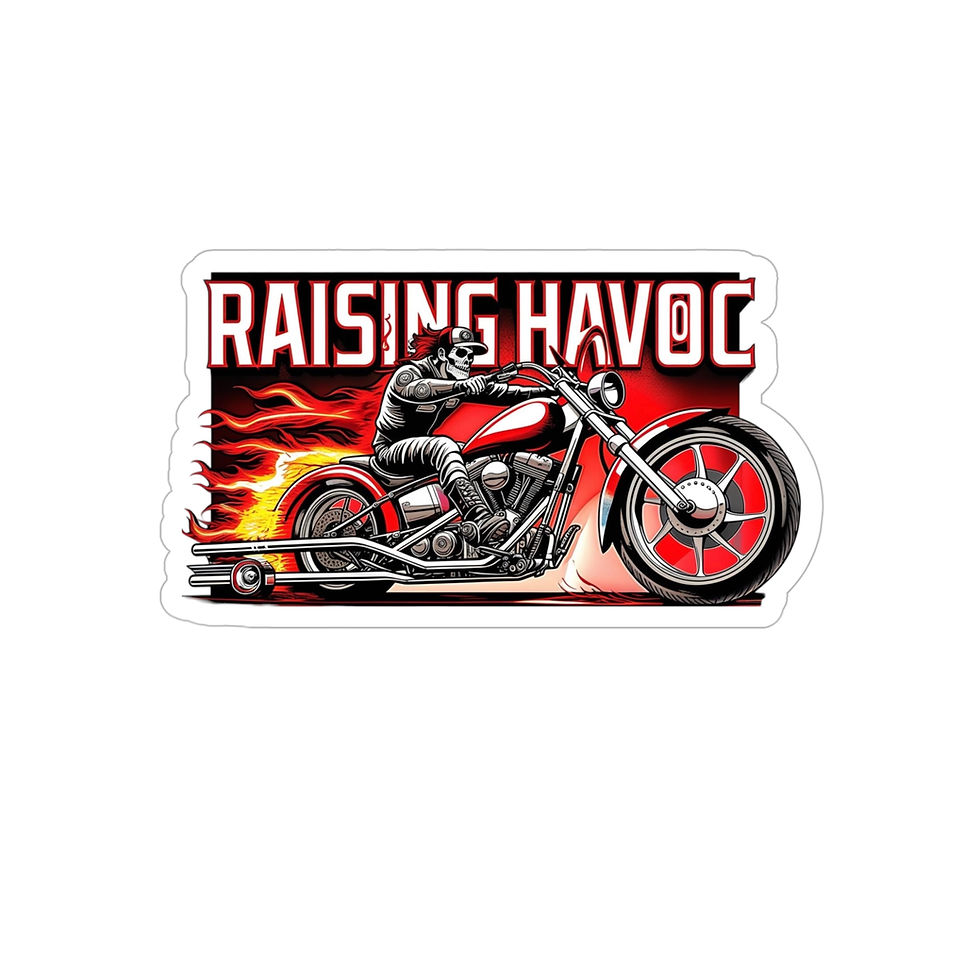 Thumbnail: RIDE ON  Die-Cut Outdoor Sticker 