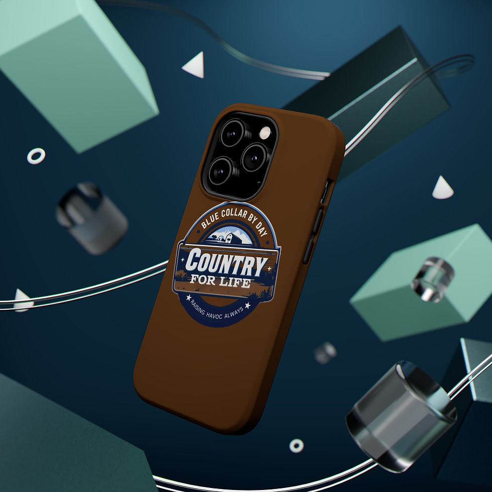 Thumbnail: Country for Life Magnetic Tough Case - Blue Collar by Day Design