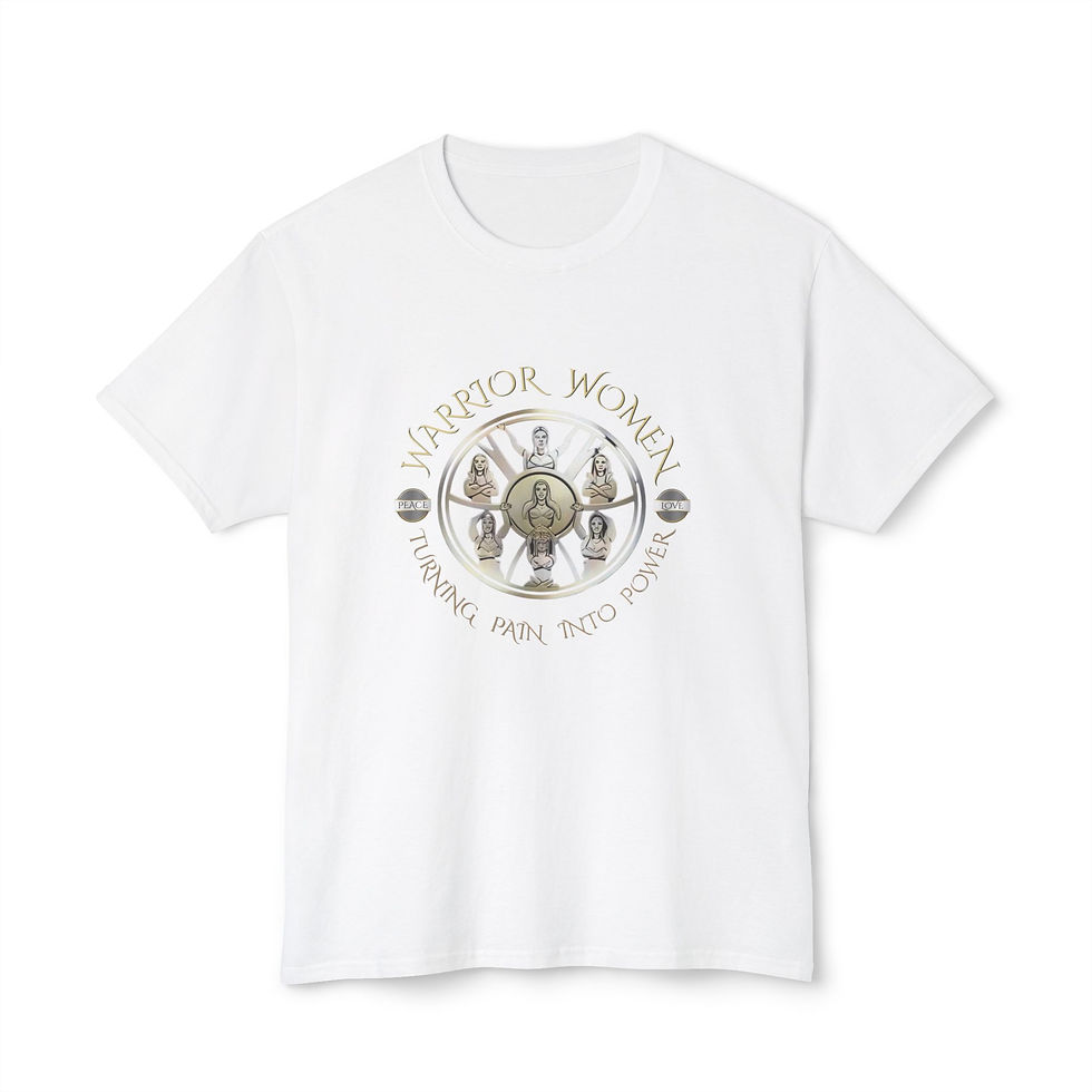 Thumbnail: Warrior Women Empowerment T-Shirt | Unisex HD Cotton™ | Turning Pain Into Power