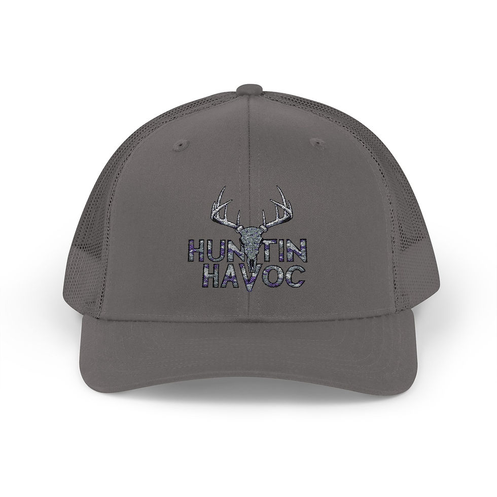 Thumbnail: Hunting Havoc Snapback Trucker Cap - Stylish Outdoor Gear for Hunters