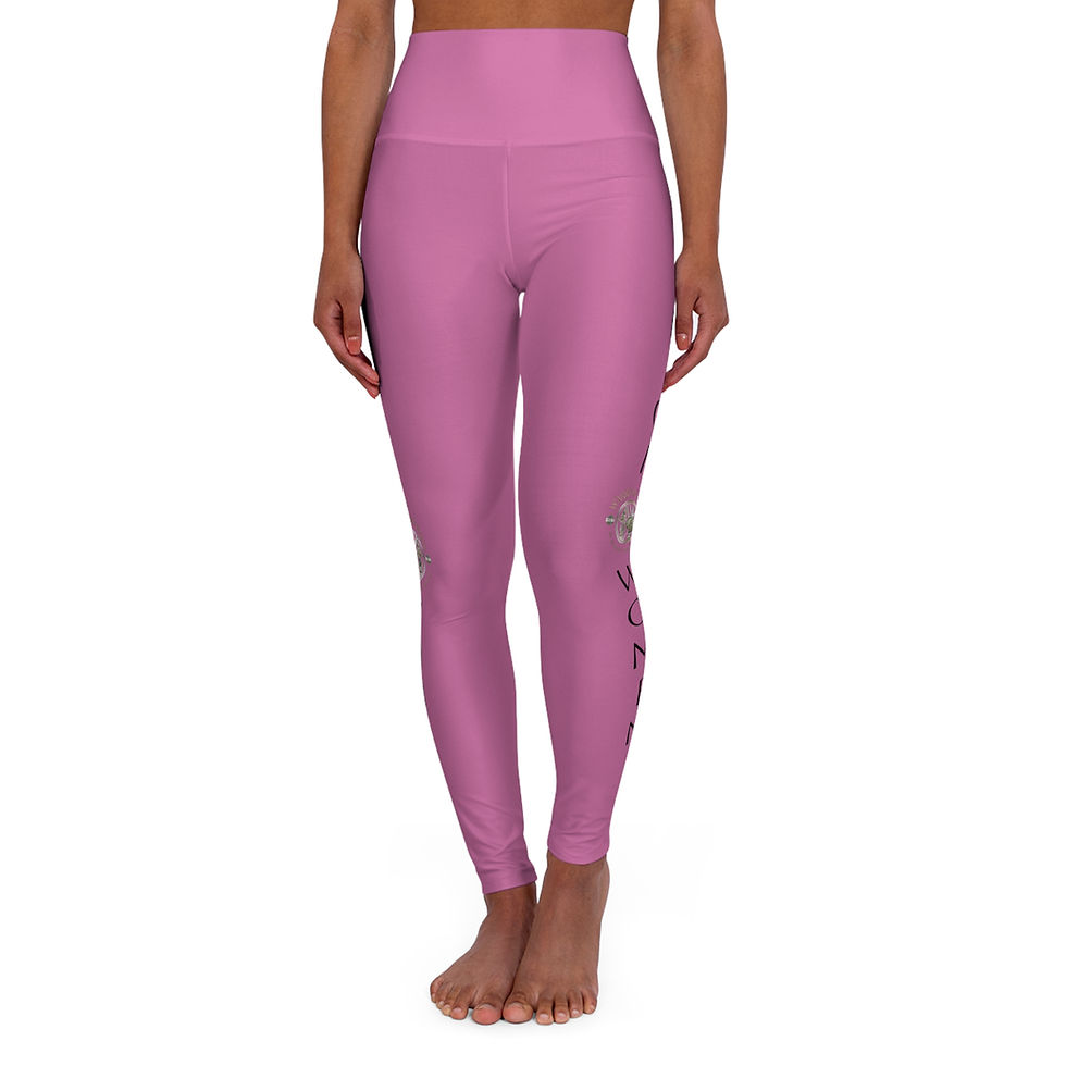 Thumbnail: Warrior Women High Waisted Yoga Leggings - Stylish Comfort for Fitness 